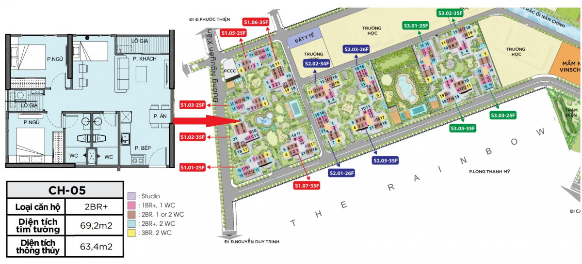 Tòa S1.02 Vinhomes Grand Park quận 9, 512 Nguyễn Xiển, Long Thạnh Mỹ, Tp.Thủ Đức, Tphcm