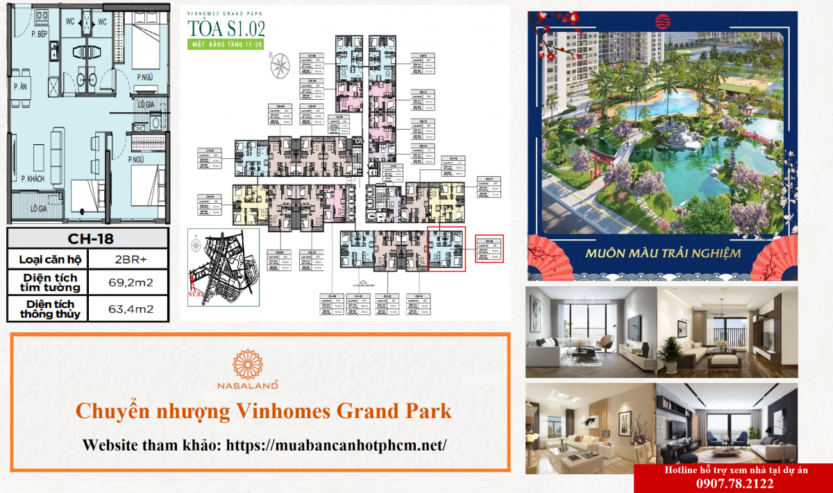 Tòa S1.02 Vinhomes Grand Park, 512 Nguyễn Xiển, Long Thạnh Mỹ, Quận 9, Tp.Thủ Đức, Tphcm