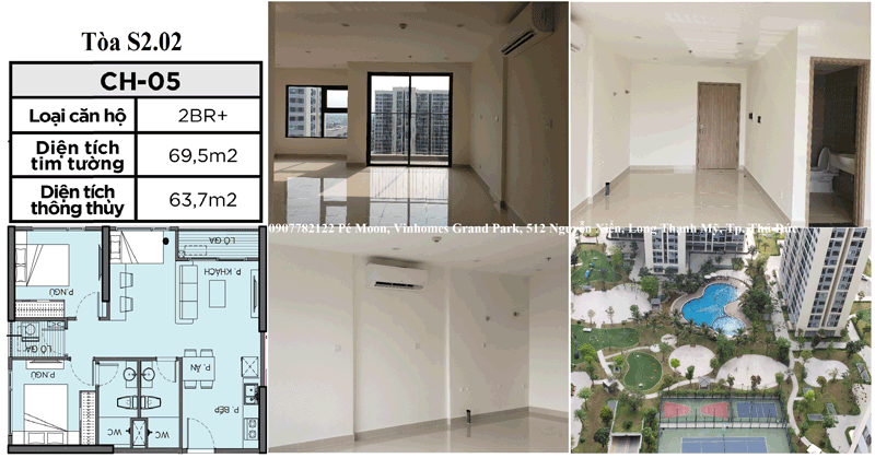 Layout Tòa S2.02 The Rainbow Vinhomes Grand Park, Nguyễn Xiển, Quận 9, Tp.Thủ Đức, Tphcm