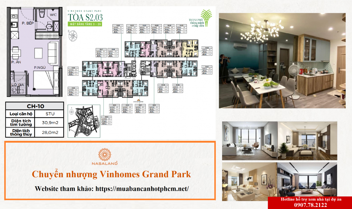 Tòa S2.03 Vinhomes Grand Park, 512 Nguyễn Xiển, Long Thạnh Mỹ, Quận 9, Tp.Thủ Đức, Tphcm