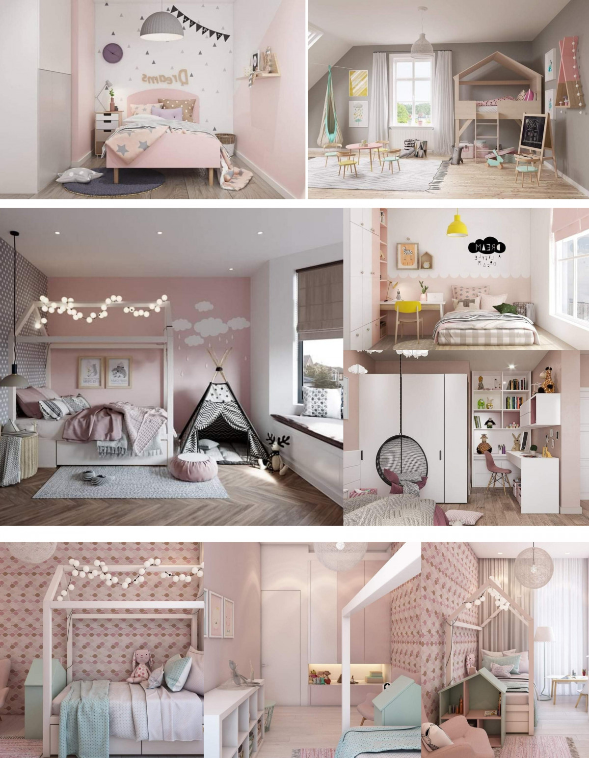 Một số mẫu thiết kế phòng ngủ dành cho các bé gái, bé trai tại căn hộ Vinhomes Grand Park