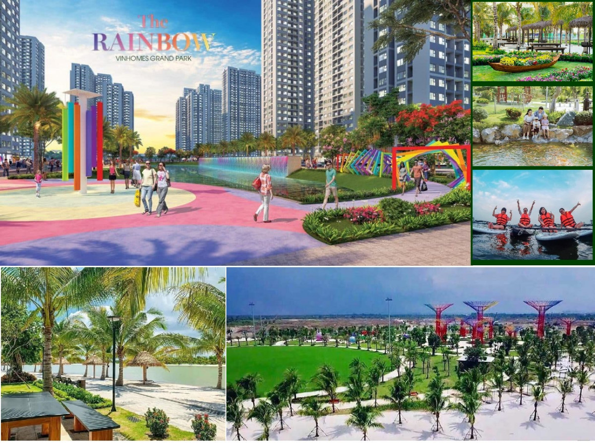 Tiện Ích The Rainbow Vinhomes Grand Park, Nguyễn Xiển, Quận 9, Tp.Thủ Đức, Tphcm